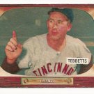 1955 Bowman baseball card #232 Birdie Tebbetts G/VG