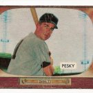 1955 Bowman baseball card #241 (B) John Pesky F/G