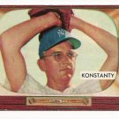 1955 Bowman baseball card #231 (B) Jim Konstanty EX