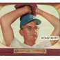 1955 Bowman baseball card #231 (B) Jim Konstanty EX