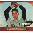 1955 Bowman baseball card #254 (B) Bennett Flowers EX