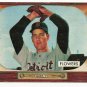1955 Bowman baseball card #254 (B) Bennett Flowers EX