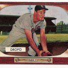 1955 Bowman baseball card #285 Walt Dropo EX