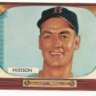 1955 Bowman baseball card #318 (E) Sid Hudson VG/EX