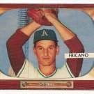1955 Bowman baseball card #316 Marion Fricano VG/EX (very light crease starting)