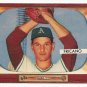 1955 Bowman baseball card #316 Marion Fricano VG/EX (very light crease starting)