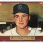 1955 Bowman baseball card #320 George Susce EX