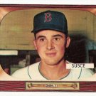 1955 Bowman baseball card #320 (B) George Susce EX