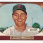 1955 Bowman baseball card #276 Ivan Delock EX