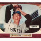 1955 Bowman baseball card #264 Bill Henry EX
