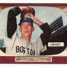1955 Bowman baseball card #264 (B) Bill Henry VG+