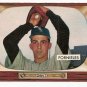 1955 Bowman baseball card #266 Mike Fornieles EX