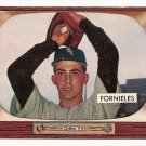 1955 Bowman baseball card #266 (E) Mike Fornieles EX