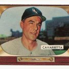 1955 Bowman baseball card #282 Phil Cavarretta EX