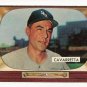 1955 Bowman baseball card #282 Phil Cavarretta EX