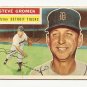 1956 Topps baseball card #310 Steve Gromek VG Detroit Tigers
