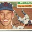1956 Topps baseball card #335 Don Hoak VG Chicago Cubs