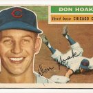 1956 Topps baseball card #335 (B) Don Hoak VG+ Chicago Cubs