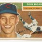1956 Topps baseball card #335 (B) Don Hoak VG+ Chicago Cubs
