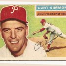 1956 Topps baseball card #290 Curt Simmons VG Philadelphia Phillies