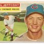1956 Topps baseball card #289 (B) Hal Jeffcoat VG Cincinnati Reds