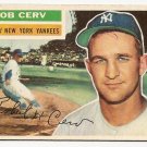 1956 Topps baseball card #288 Bob Cerv VG New York Yankees