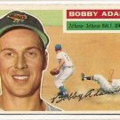 1956 Topps baseball card #287 Bobby Adams VG Baltimore orioles
