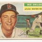 1956 Topps baseball card #284 Ike DeLock VG- Boston Red Sox