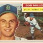 1956 Topps baseball card #263 Bob Miller VG Detroit Tigers