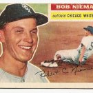 1956 Topps baseball card #267 Bob Nieman good Chicago White Sox
