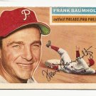1956 Topps baseball card #274 Frank Baumholtz EX Philadelphia Phillies