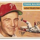 1956 Topps baseball card #274 (B) Frank Baumholtz good Philadelphia Phillies