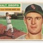 1956 Topps baseball card #238 Walt Dropo Vg (crayon marks on back) Chicago White sox