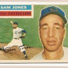 1956 Topps baseball card #259 (C) Sam Jones VG/EX Chicago Cubs