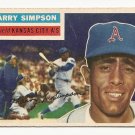 1956 Topps baseball card #239 Harry Simpson VG (ink marks on back) Kansas City A's