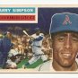 1956 Topps baseball card #239 Harry Simpson VG (ink marks on back) Kansas City A's