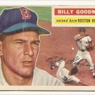 1956 Topps baseball card #245 Billy Goodman G- Boston Red Sox