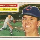 1956 Topps baseball card #242 Hershall Freeman VG Cincinnati reds