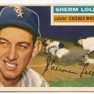 1956 Topps baseball card #243 Sherm Lollar VG/EX Chicago White Sox