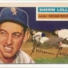 1956 Topps baseball card #243 (C) Sherm Lollar good (tape mark on back) Chicago White Sox