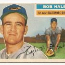 1956 Topps baseball card #231 Bob Hale P/F Baltimore orioles