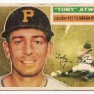 1956 Topps baseball card #232 Toby Atwell good Pittsburgh Pirates
