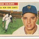 1956 Topps baseball card #202 (B) Jim Hearn G/VG New York Giants