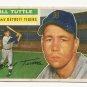 1956 Topps baseball card #203 Bill Tuttle VG Detroit Tigers
