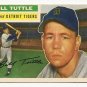 1956 Topps baseball card #203 (B) Bill Tuttle VG Detroit Tigers
