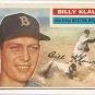 1956 Topps baseball card #217 Billy Klaus VG Boston red Sox