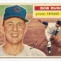 1956 Topps baseball card #214 Bob Rush VG Chicago Cubs