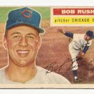 1956 Topps baseball card #214 (B) Bob Rush G/VG Chicago Cubs