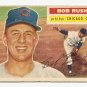 1956 Topps baseball card #214 (B) Bob Rush G/VG Chicago Cubs
