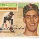 1956 Topps baseball card #186 (B) Ron Jackson poor (glue on back) Chicago White Sox